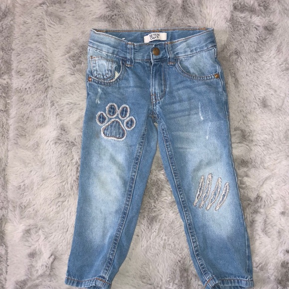 Paw print jeans Clearance